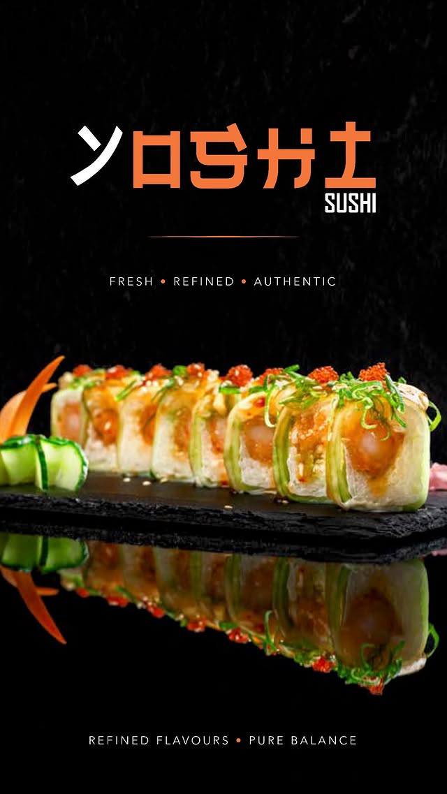 Yoshi Sushi Menu